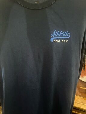 Navy Athletic Society Short-Sleeve Graphic Tee
